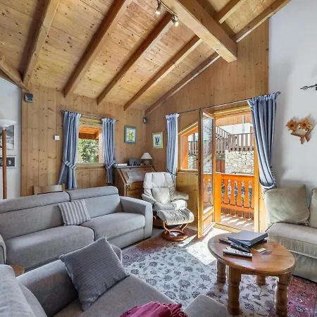 Шале Familial Pour 8 A Le Praz Avec Wifi *